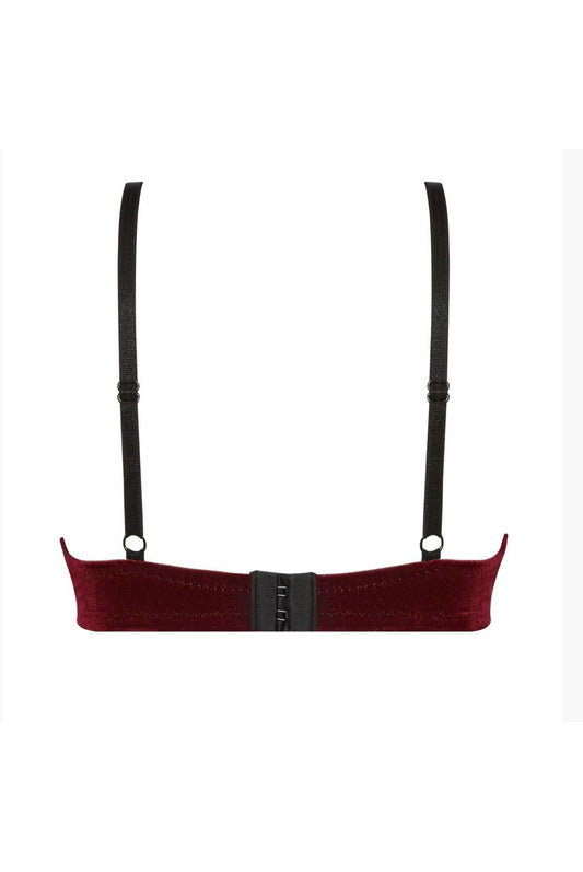 Merope Velvet Bordeaux Bras
